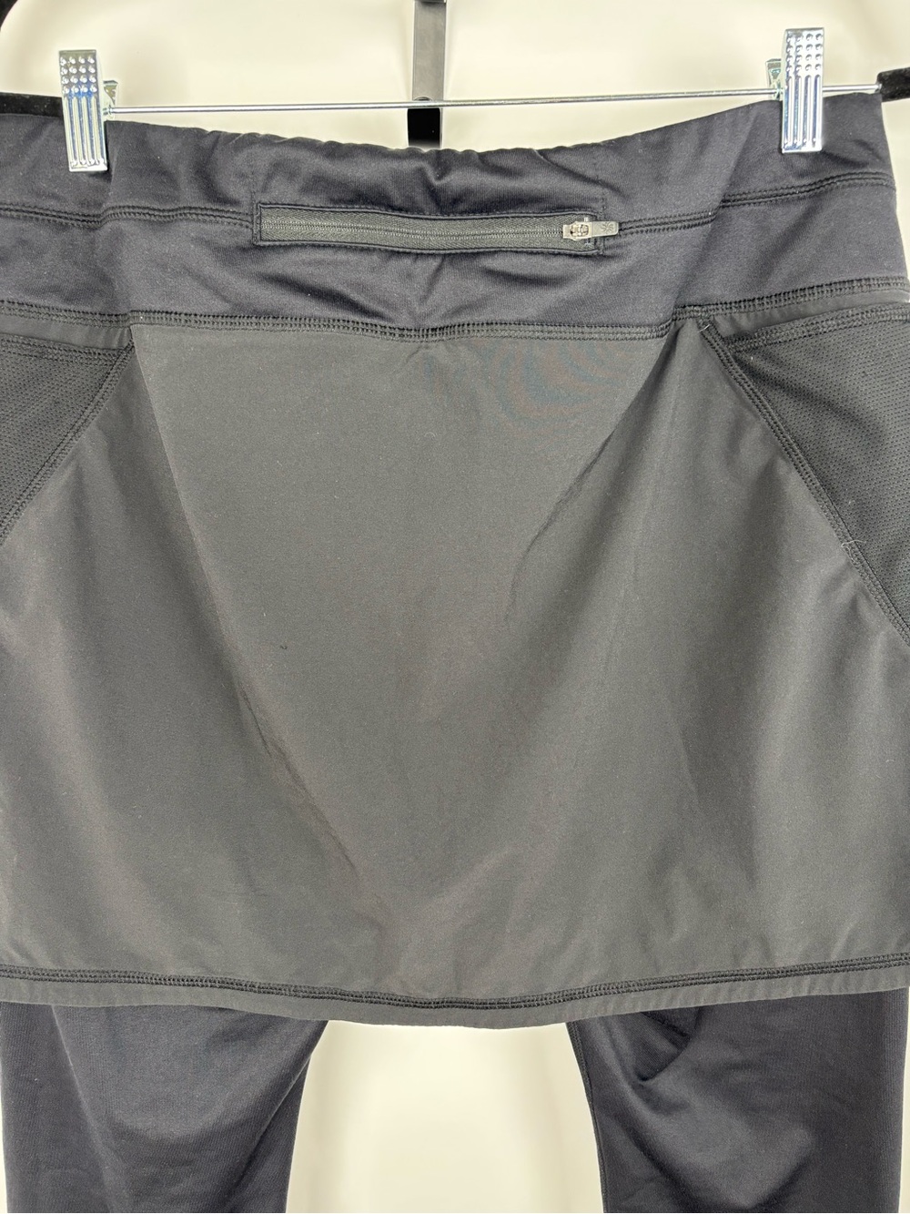 Athleta Black Skort Leggings Women’s Large Athletic Running Yoga Activewear - Picture 6 of 9